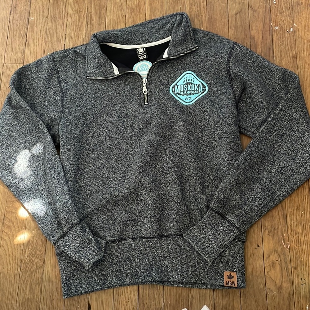 Muskoka quarter zip sweater